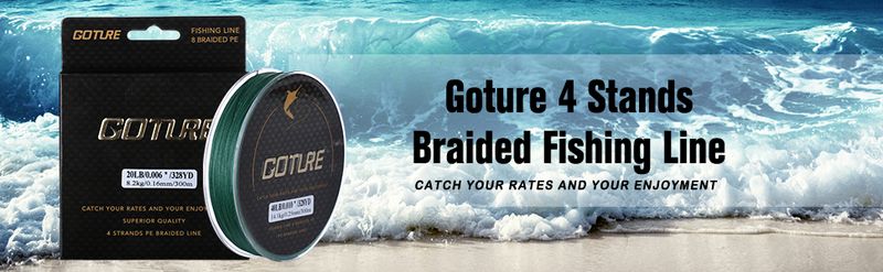 Goture 4-Strand - Braided Fishing Line