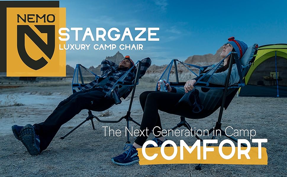 NEMO - Equipment Stargaze Reclining Luxury Camping Chair