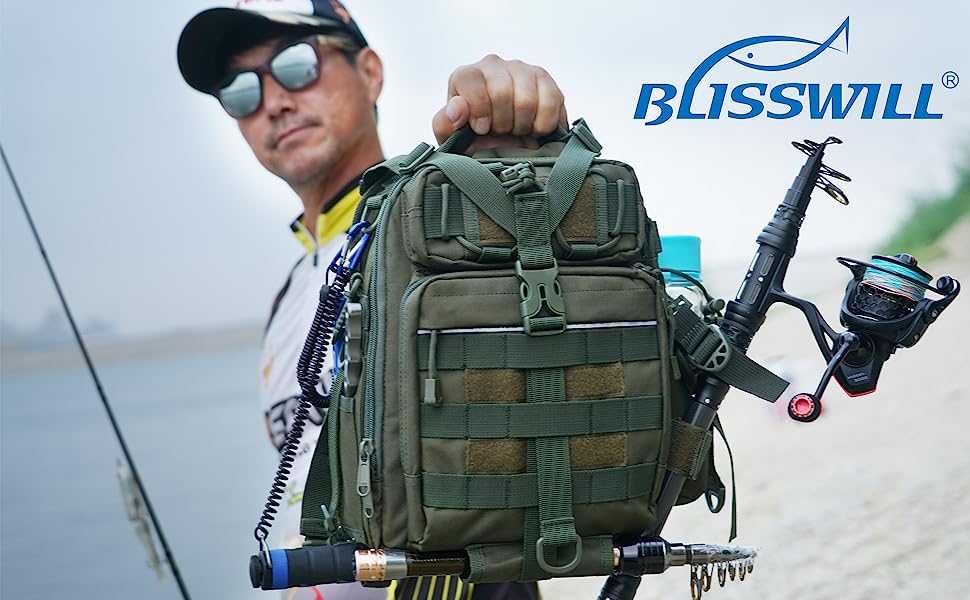 BLISSWILL - Fishing Tackle Bag