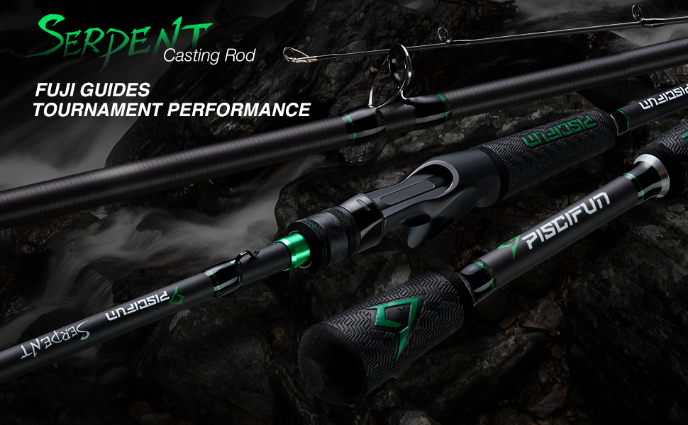 Piscifun - Serpent Baitcasting Rod