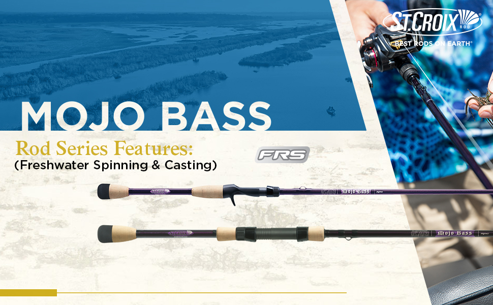 St. Croix Rods - Mojo Bass Casting Rod