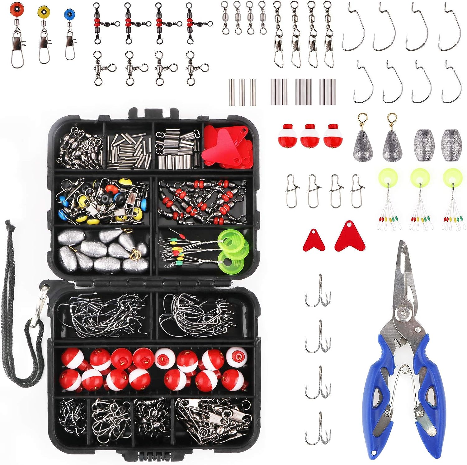 Fishing Tackle kit 263 pieces