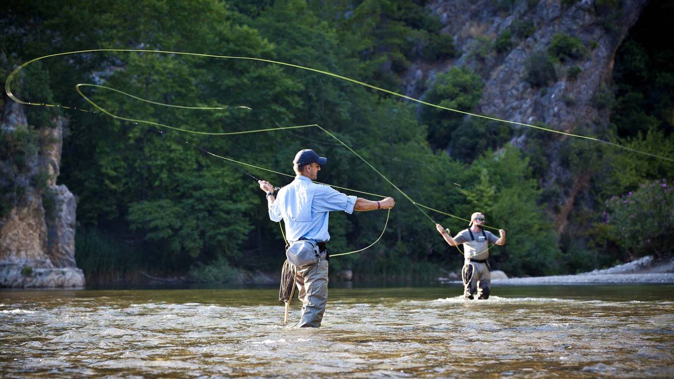 Fly fishing