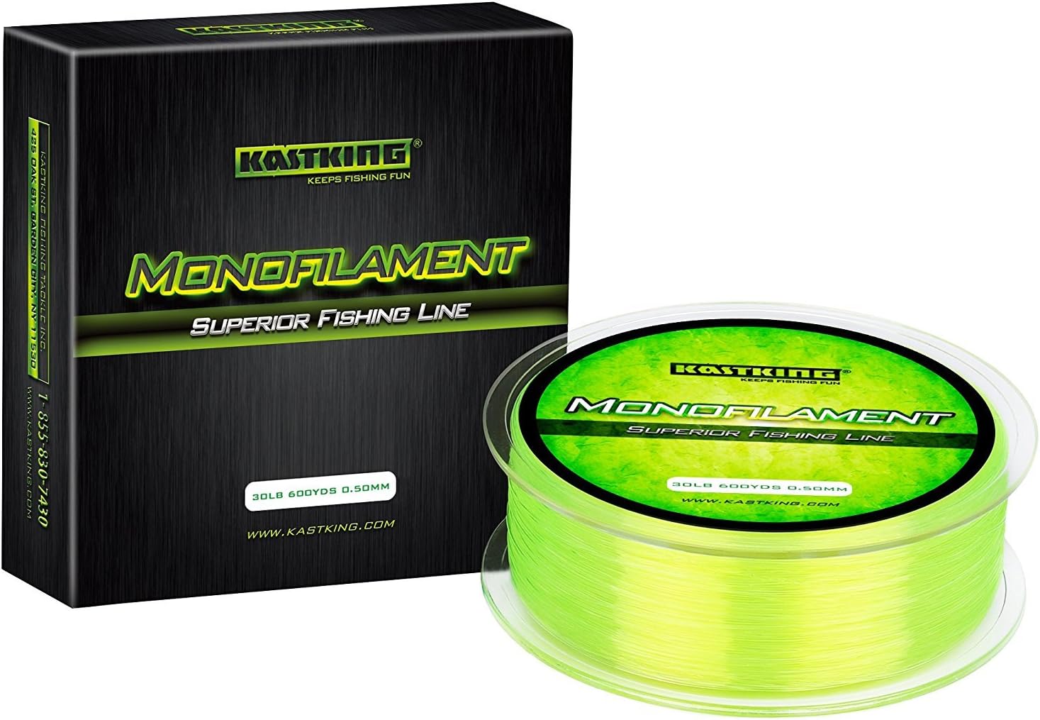 KastKing World's Premium Monofilament Fishing Line - Paralleled Roll Track