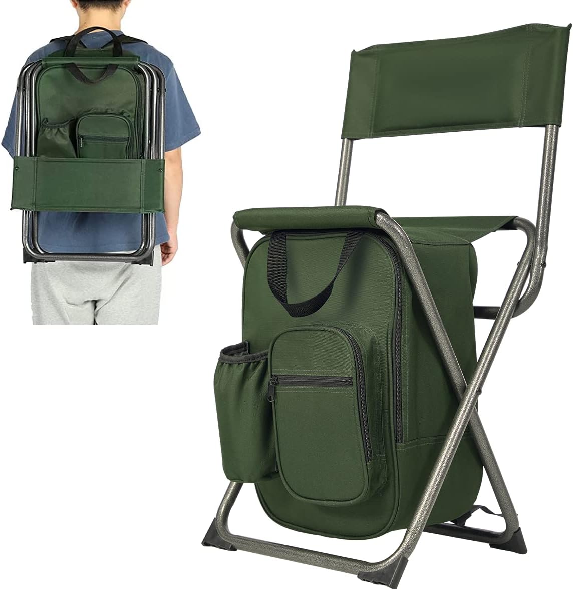 PORTAL Backpack Cooler Fishing Chairs
