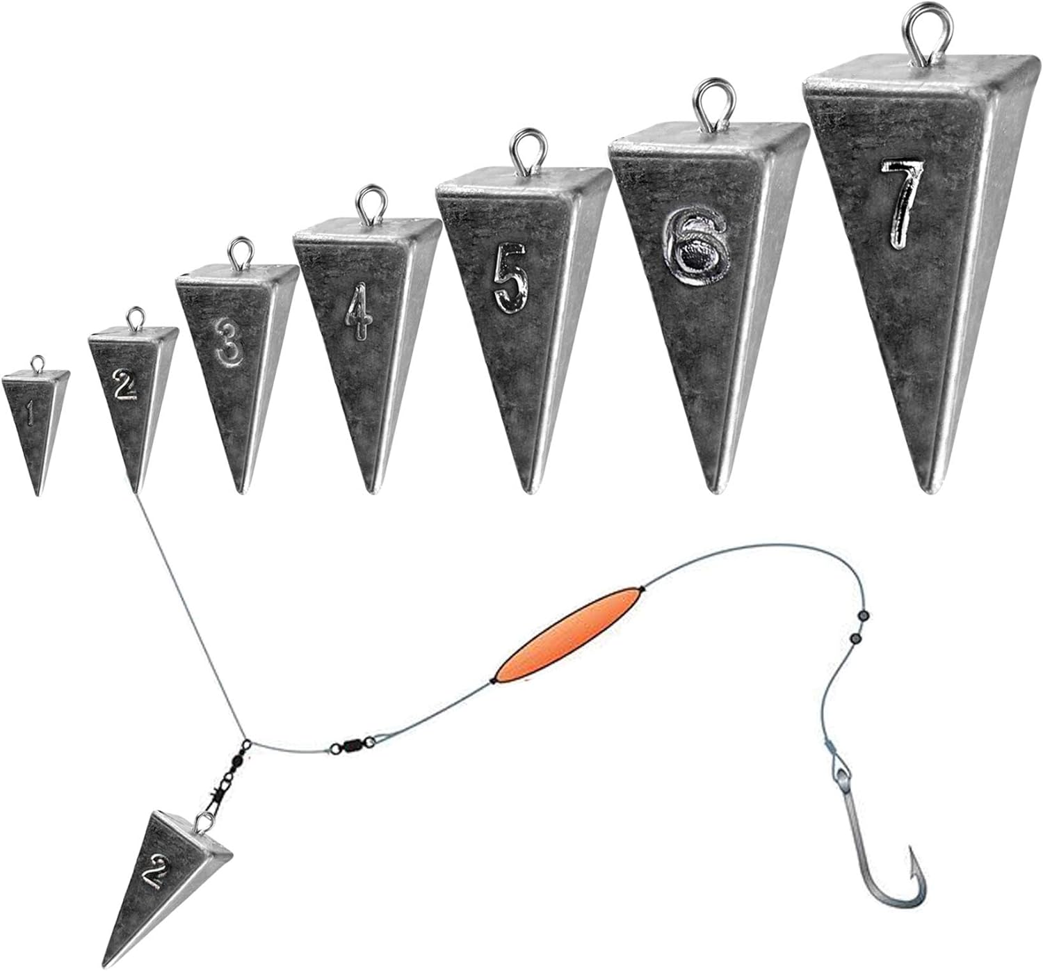 Pyramid Sinkers: