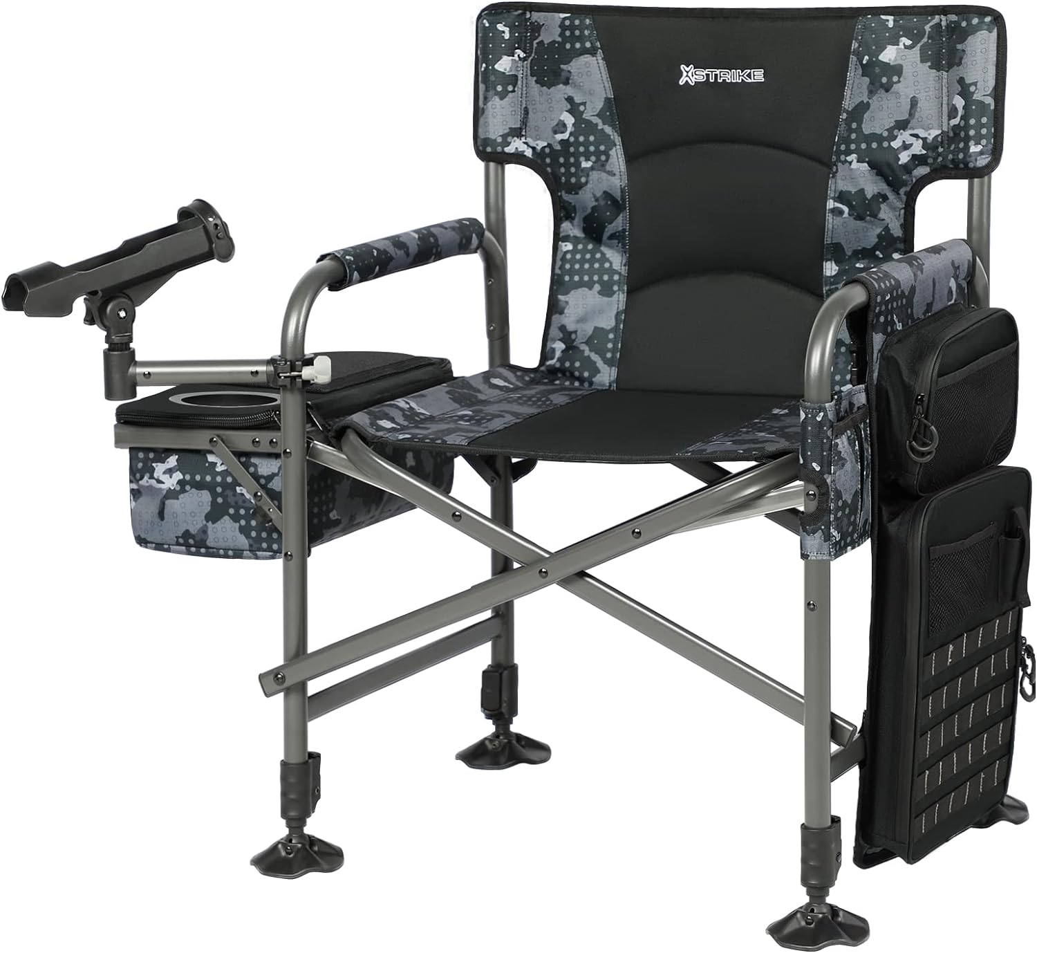 X Strike Fishing Chairs with Rod Holder