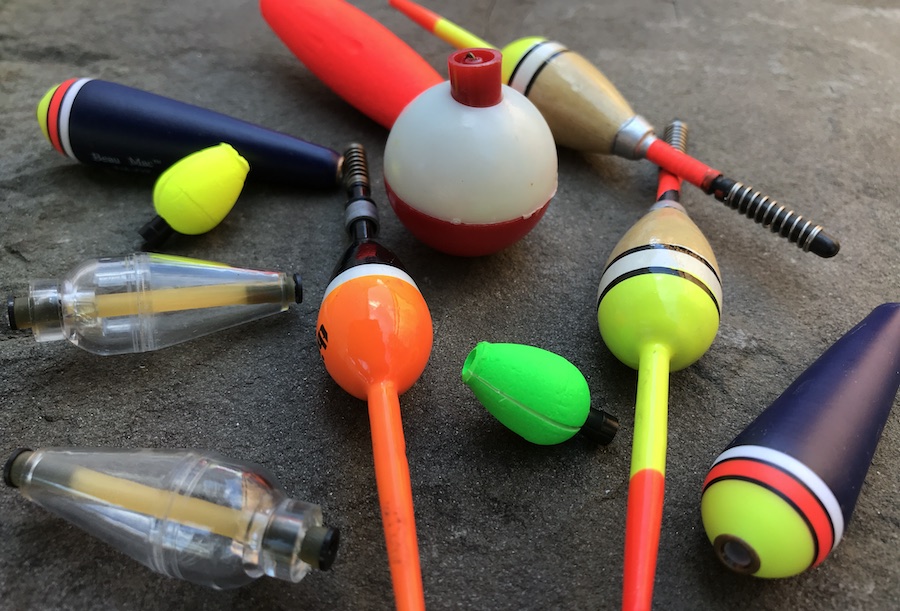 basics of fishing weights and bobbers