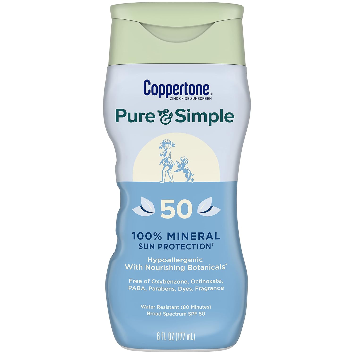Coppertone Zinc Oxide Mineral Sunscreen Lotion With 50 SPF