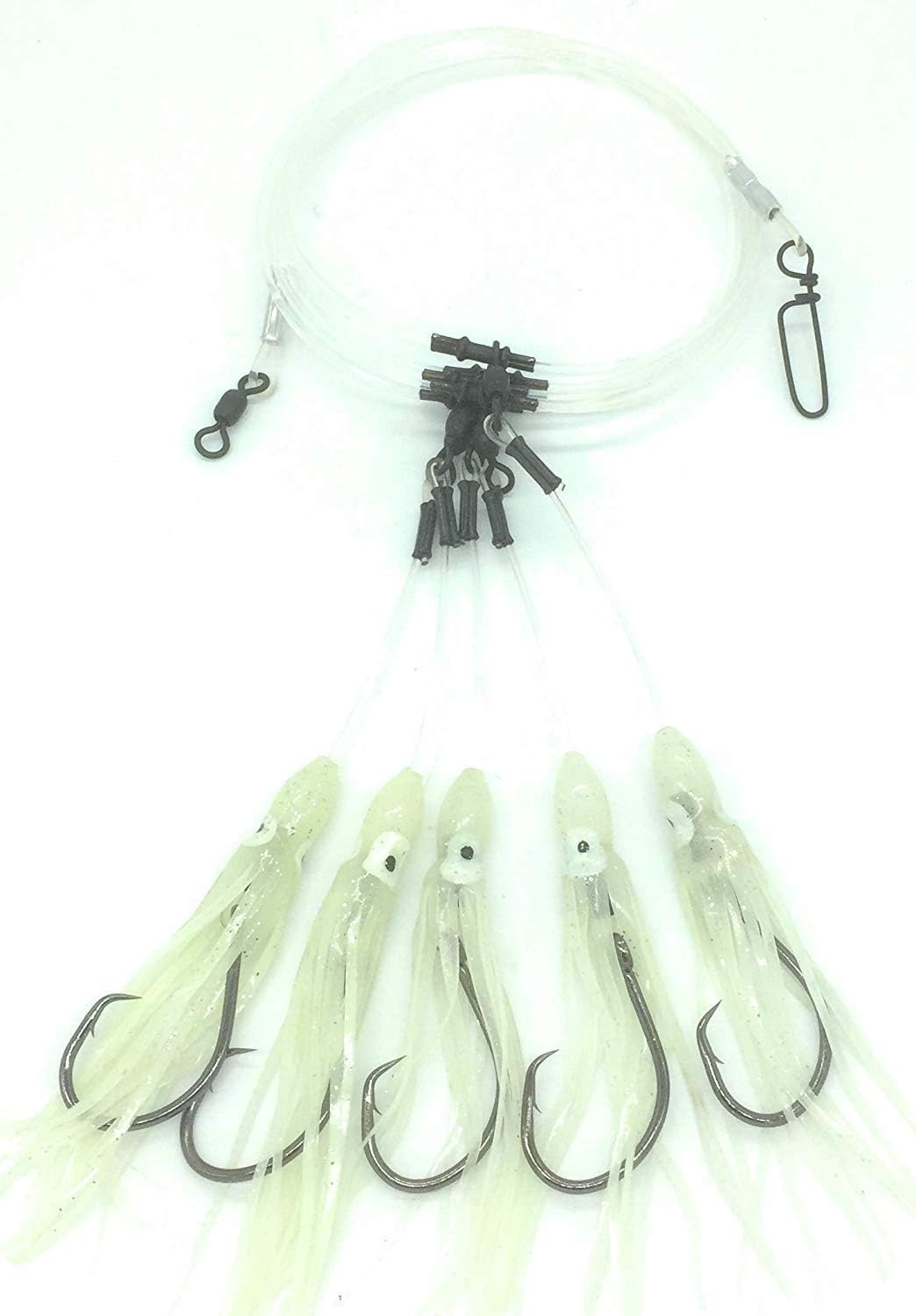 Glow Squid Deep Drop Tilefish Rig