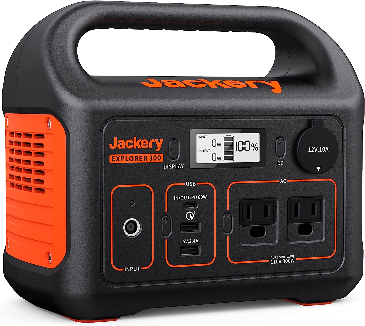 Jackery Portable Power Station Explorer 300 With 293Wh Backup