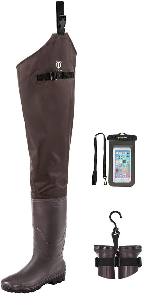 TIDEWE Hip Wader Lightweight Hip Fishing Boot