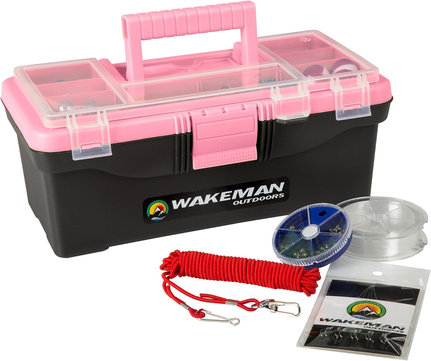 Wakeman 55-Piece Fishing Tackle Set