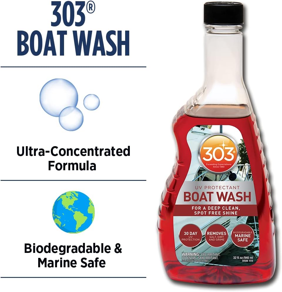 303 Products Marine Boat Wash with UV Protectant