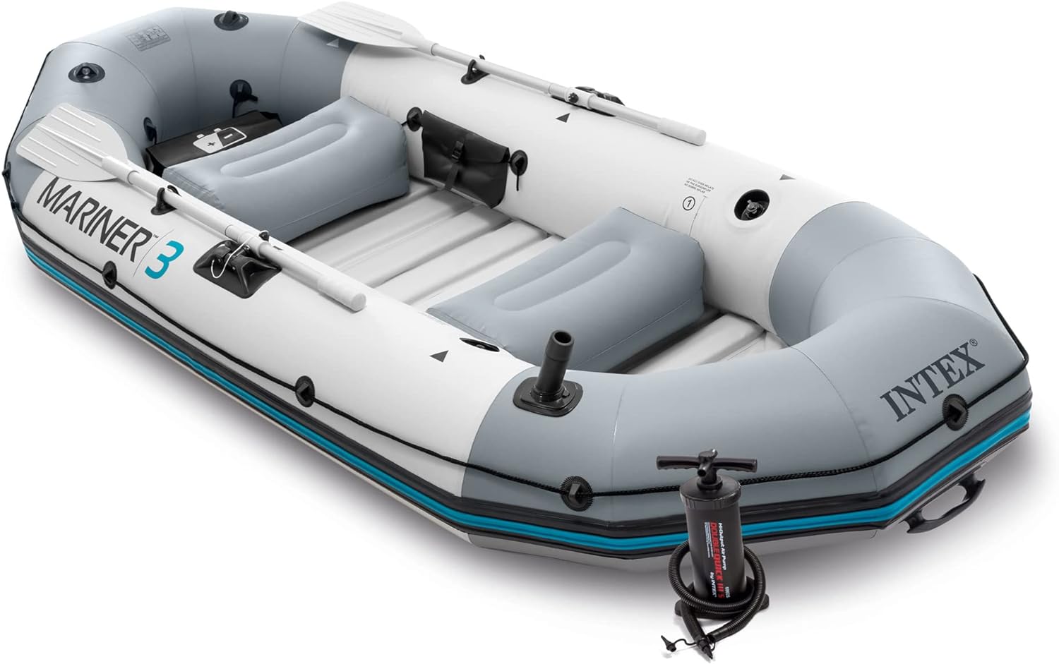 INTEX 68376EP Mariner 4 Inflatable Boat Set