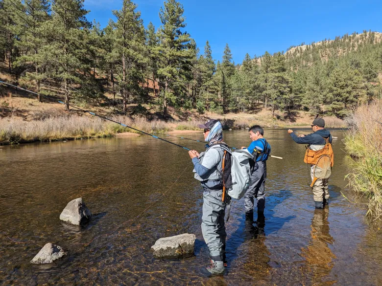 Tenkara fishing