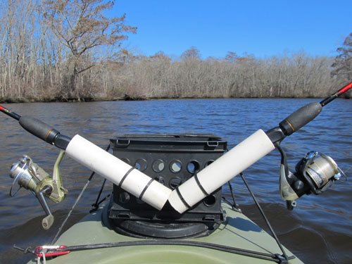 Install Multiple Rod Holders for kayak