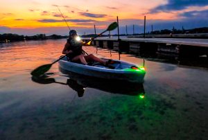 Lighting for fishing kayak